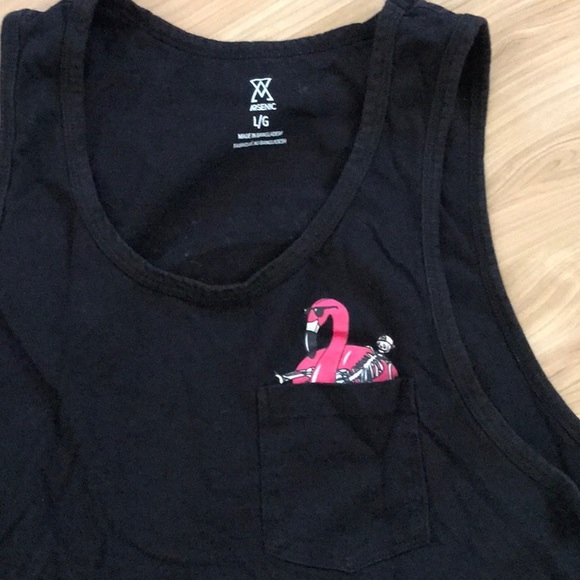 Arsenic “ Living My Best Life” sleeveless shirt - Picture 3 of 3